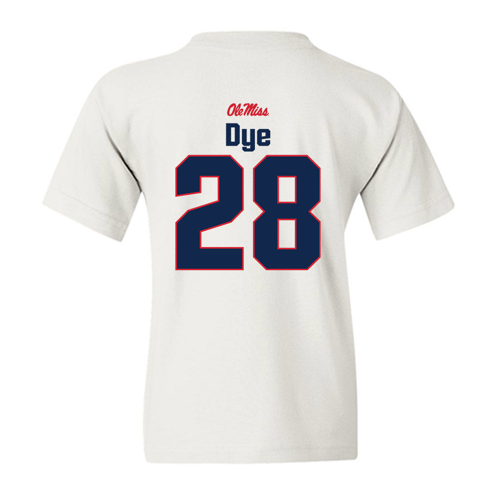 Ole Miss - NCAA Football : Joshua Dye - Classic Shersey Youth T-Shirt-1