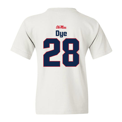 Ole Miss - NCAA Football : Joshua Dye - Classic Shersey Youth T-Shirt-1