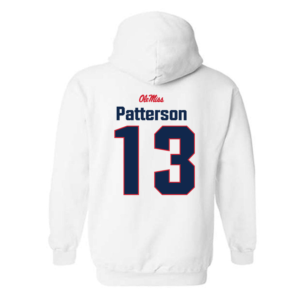 Ole Miss - NCAA Football : Jack Patterson - Classic Shersey Hooded Sweatshirt-1