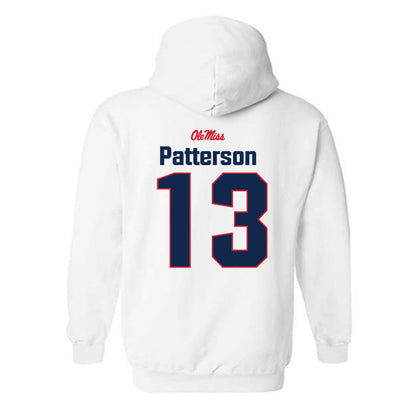 Ole Miss - NCAA Football : Jack Patterson - Classic Shersey Hooded Sweatshirt-1