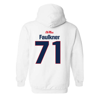 Ole Miss - NCAA Football : Emanuel Faulkner - Classic Shersey Hooded Sweatshirt-1
