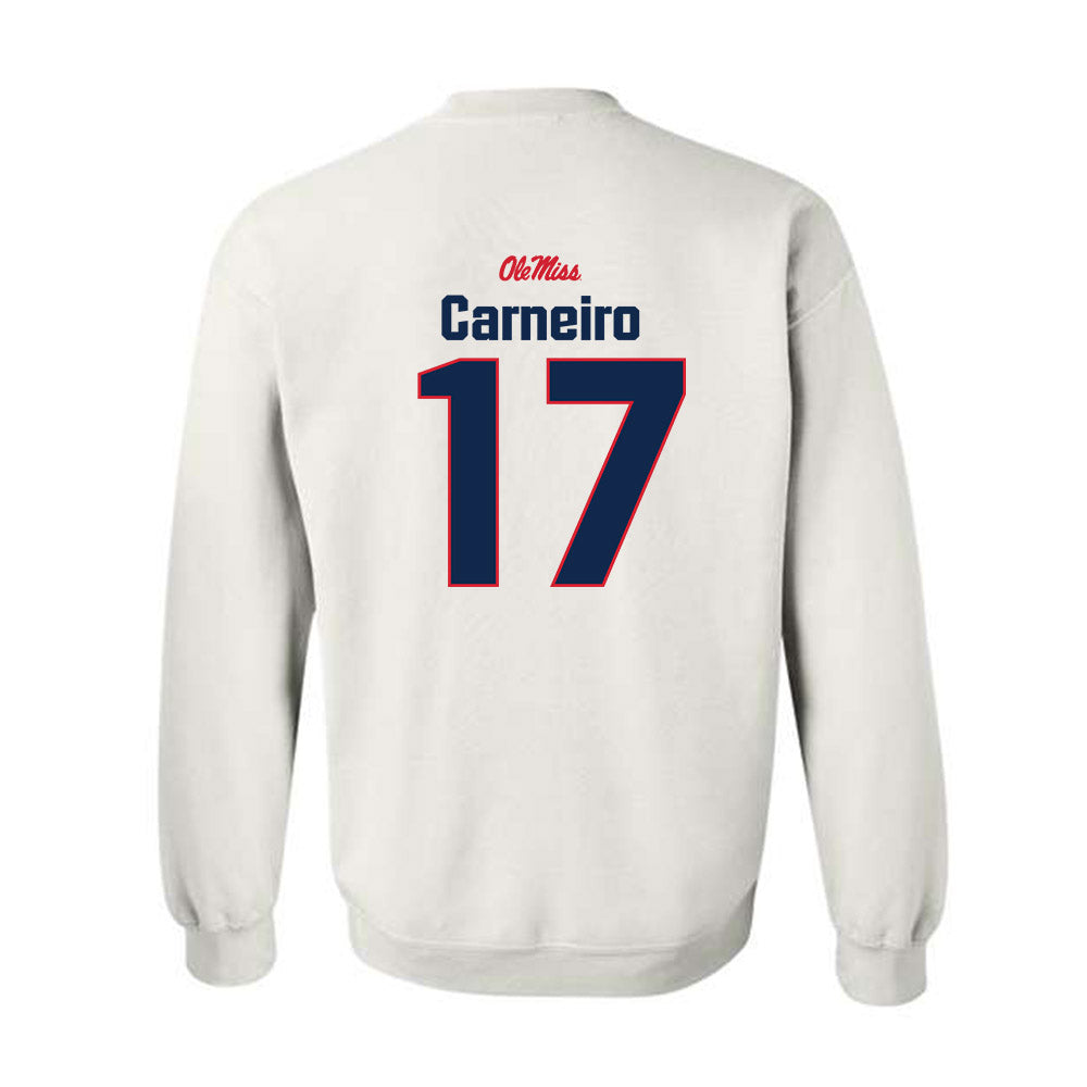 Ole Miss - NCAA Football : Lucas Carneiro - Classic Shersey Crewneck Sweatshirt-1