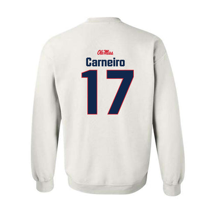 Ole Miss - NCAA Football : Lucas Carneiro - Classic Shersey Crewneck Sweatshirt-1