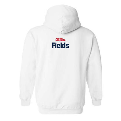 Ole Miss - NCAA Football : Horatio Fields - Classic Shersey Hooded Sweatshirt-1