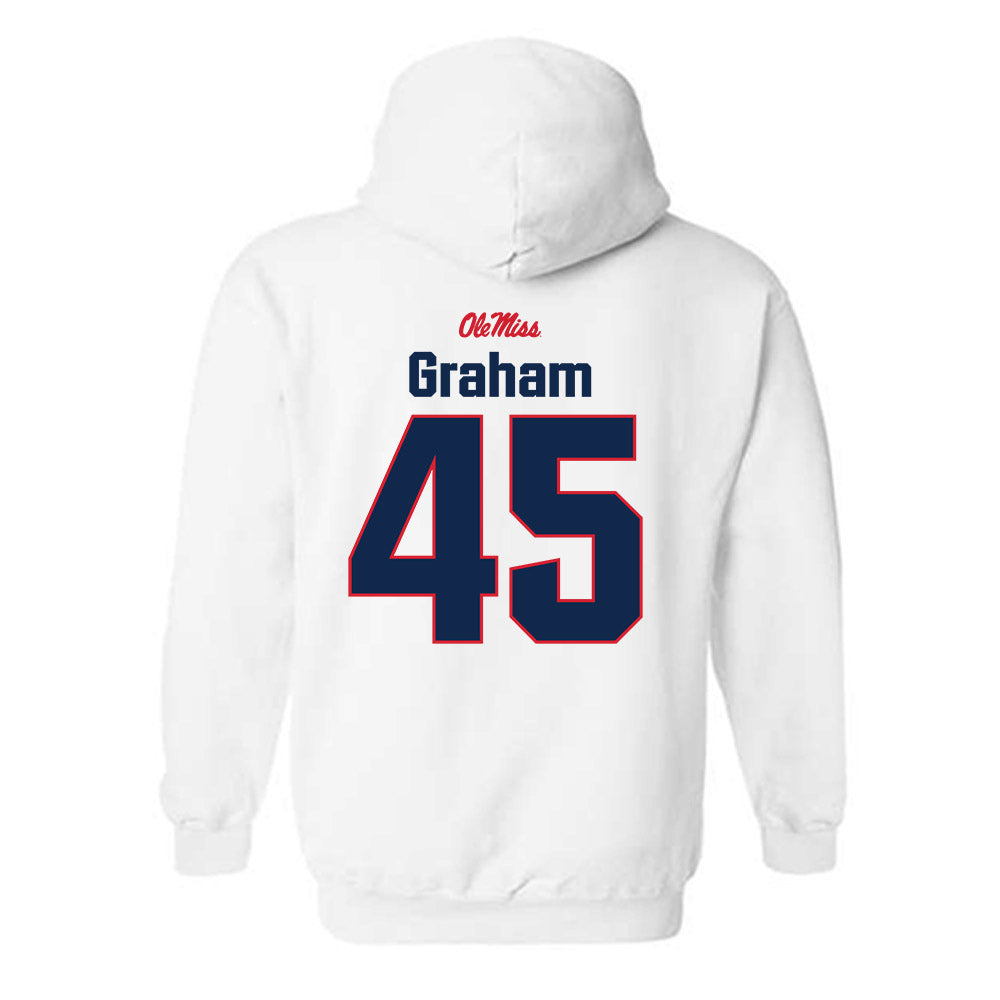 Ole Miss - NCAA Football : Talib Graham - Classic Shersey Hooded Sweatshirt-1