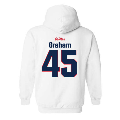 Ole Miss - NCAA Football : Talib Graham - Classic Shersey Hooded Sweatshirt-1