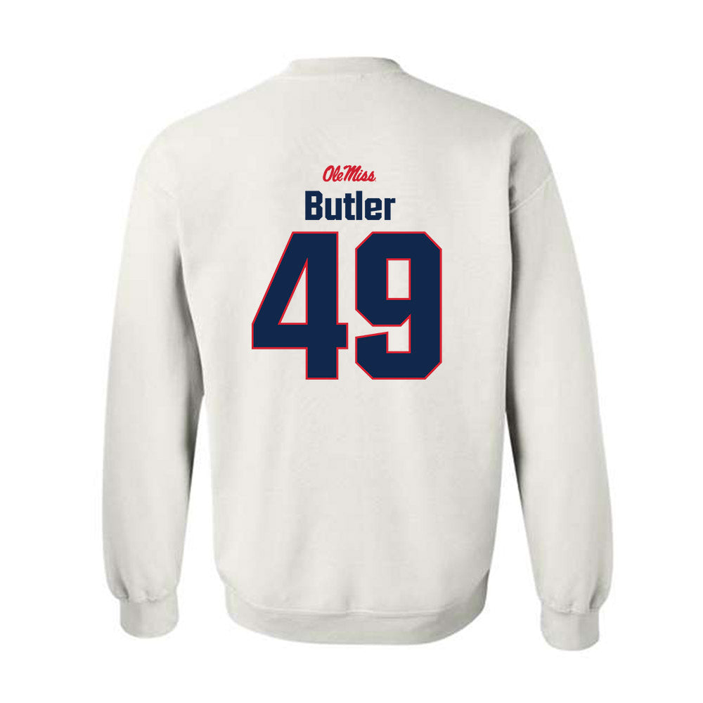 Ole Miss - NCAA Football : Tah'J Butler - Classic Shersey Crewneck Sweatshirt-1