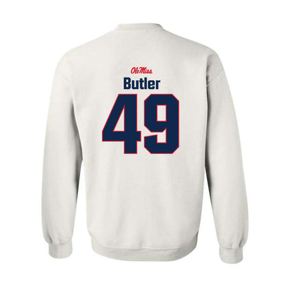 Ole Miss - NCAA Football : Tah'J Butler - Classic Shersey Crewneck Sweatshirt-1
