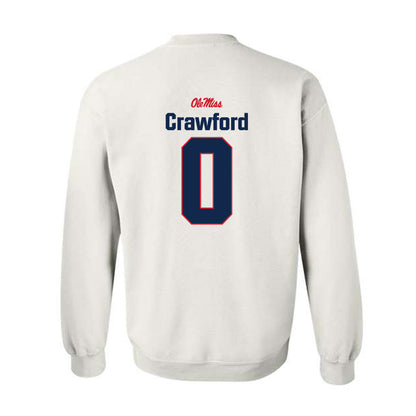 Ole Miss - NCAA Football : Jalyn Crawford - Classic Shersey Crewneck Sweatshirt-1
