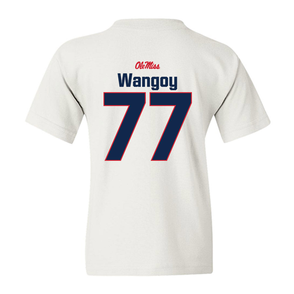 Ole Miss - NCAA Football : Enoch Wangoy - Classic Shersey Youth T-Shirt-1