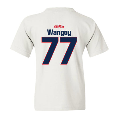Ole Miss - NCAA Football : Enoch Wangoy - Classic Shersey Youth T-Shirt-1