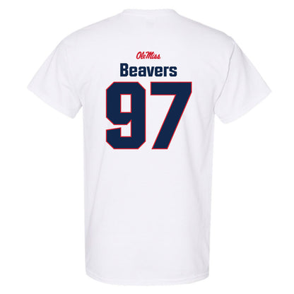 Ole Miss - NCAA Football : Kamron Beavers - Classic Shersey T-Shirt-1