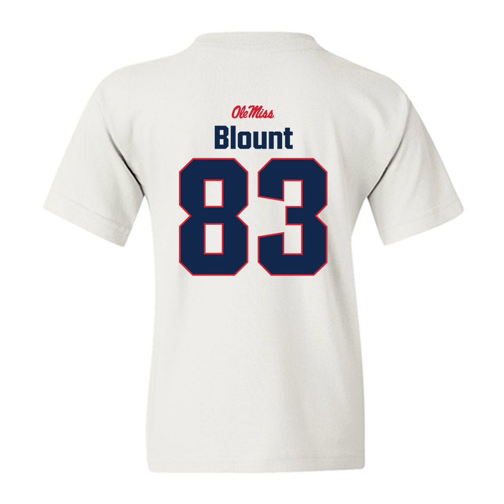 Ole Miss - NCAA Football : Levi Blount - Classic Shersey Youth T-Shirt-1