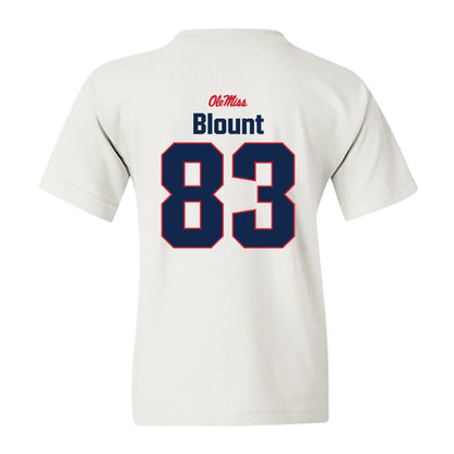 Ole Miss - NCAA Football : Levi Blount - Classic Shersey Youth T-Shirt-1