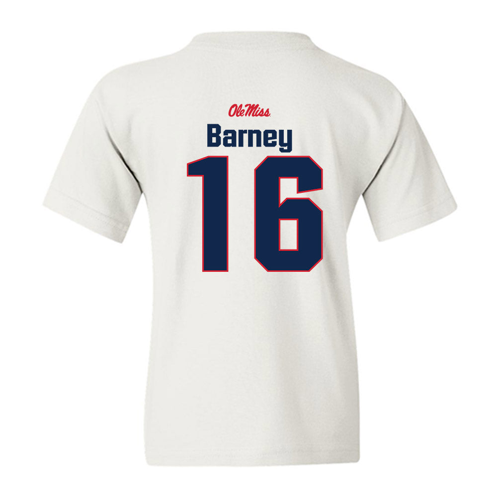 Ole Miss - NCAA Football : Dorian Barney - Classic Shersey Youth T-Shirt-1