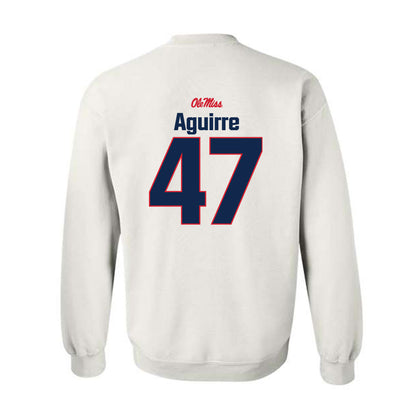 Ole Miss - NCAA Football : Anthony Aguirre - Classic Shersey Crewneck Sweatshirt-1