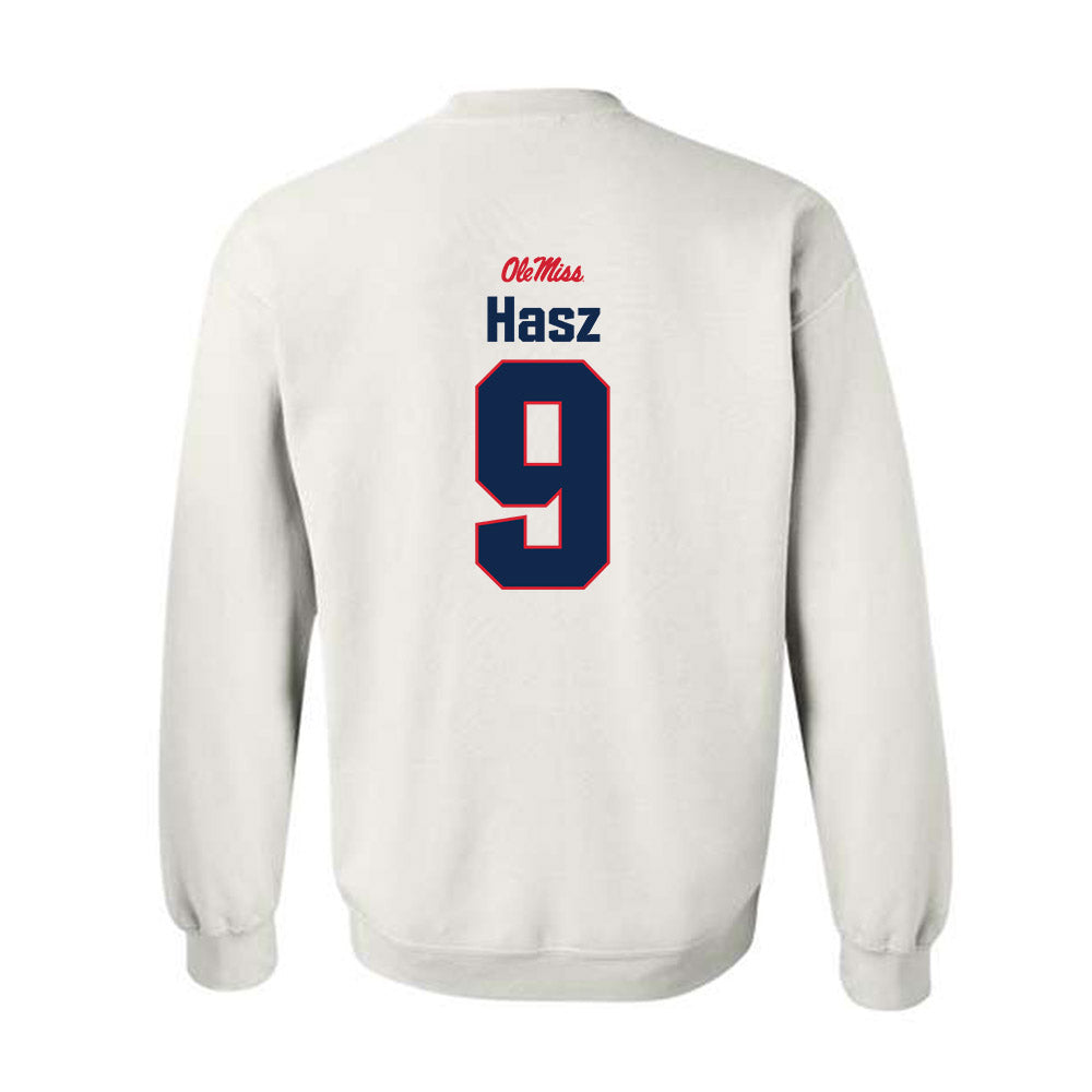 Ole Miss - NCAA Football : Luke Hasz - Classic Shersey Crewneck Sweatshirt-1
