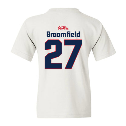 Ole Miss - NCAA Football : Patrick Broomfield - Classic Shersey Youth T-Shirt-1