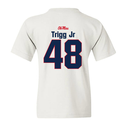 Ole Miss - NCAA Football : Mark Trigg Jr - Classic Shersey Youth T-Shirt-1