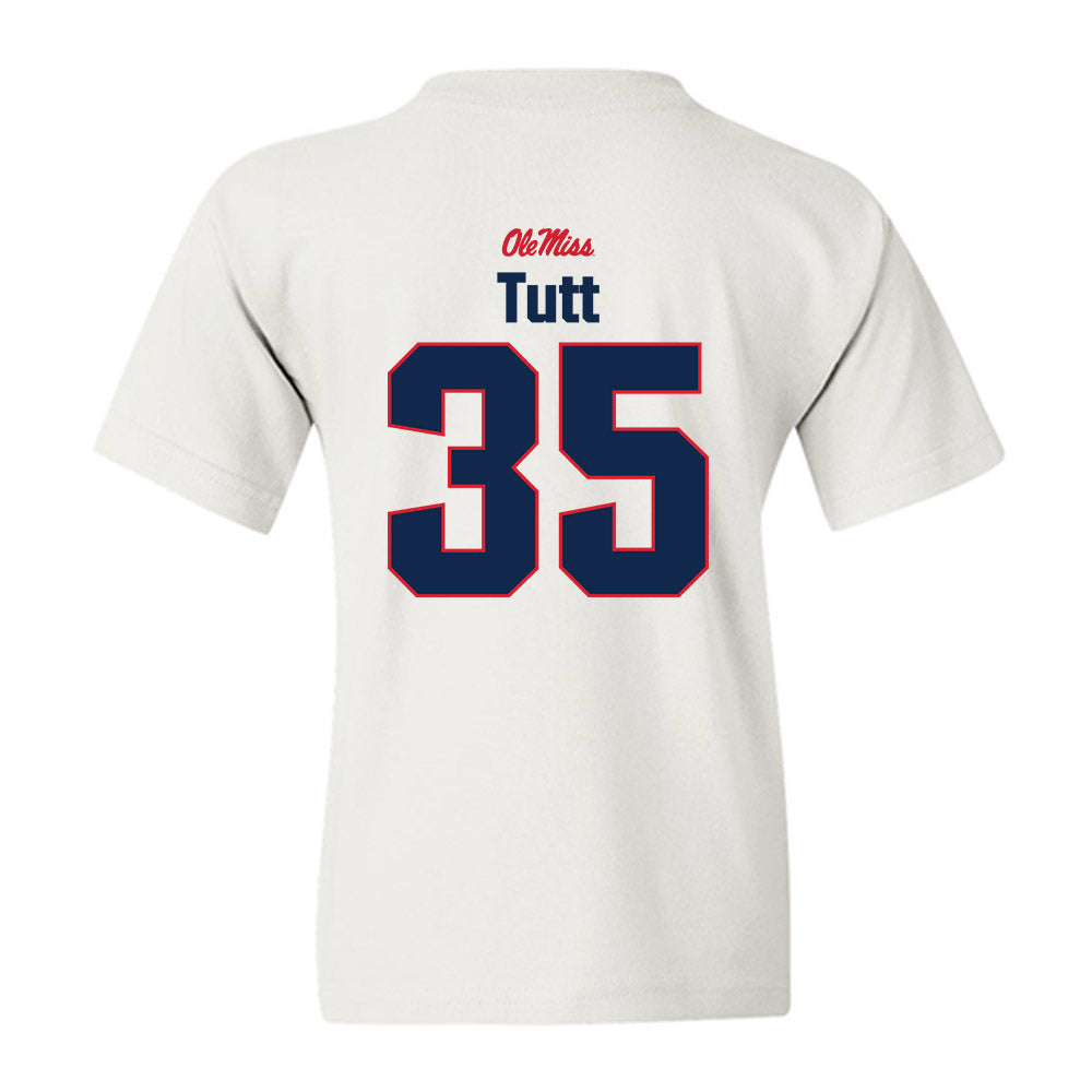 Ole Miss - NCAA Football : Craig Tutt - Classic Shersey Youth T-Shirt-1