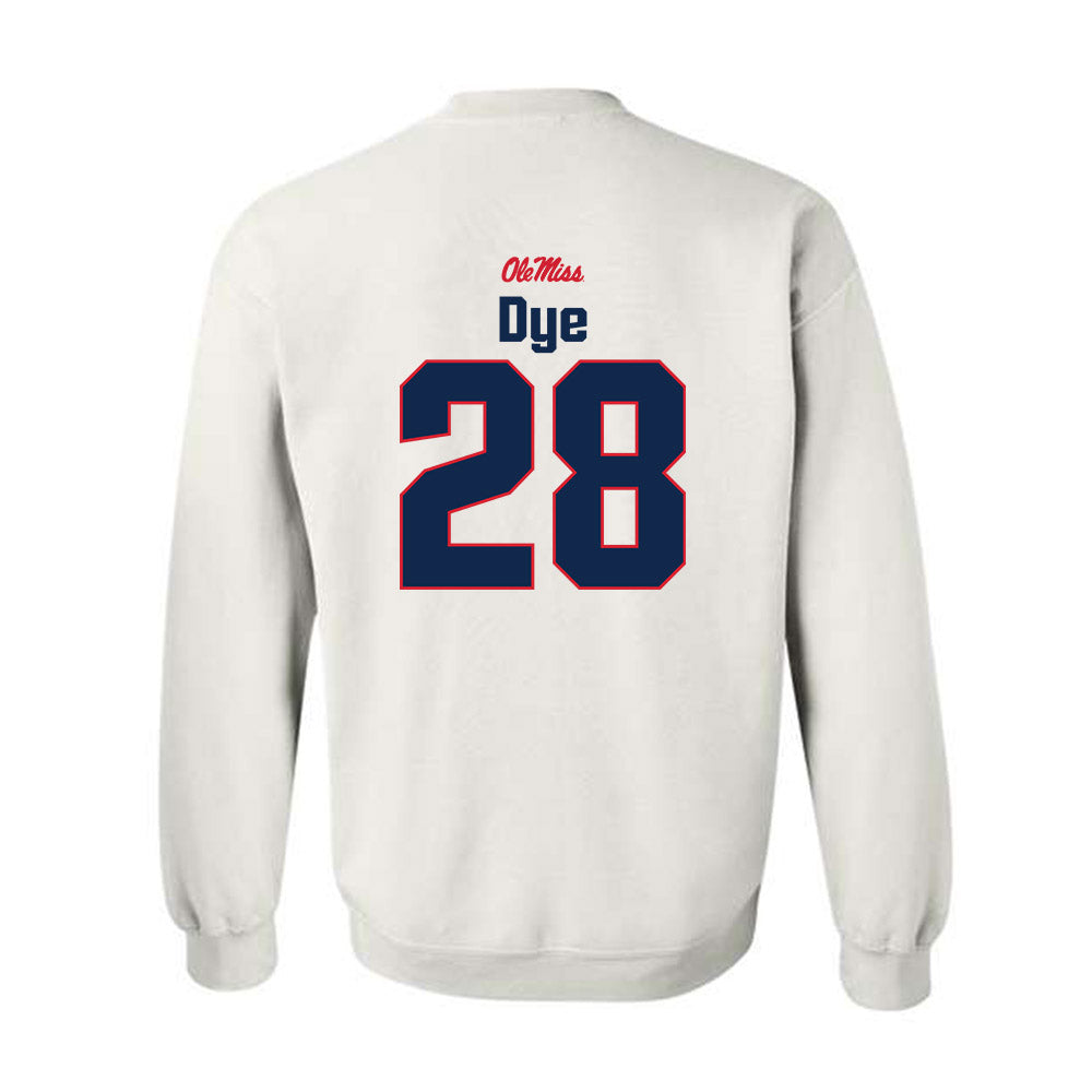 Ole Miss - NCAA Football : Joshua Dye - Classic Shersey Crewneck Sweatshirt-1