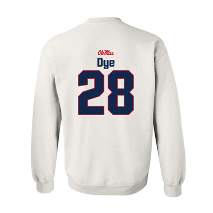 Ole Miss - NCAA Football : Joshua Dye - Classic Shersey Crewneck Sweatshirt-1