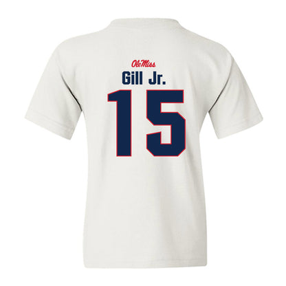 Ole Miss - NCAA Football : Darrell Gill Jr. - Classic Shersey Youth T-Shirt-1
