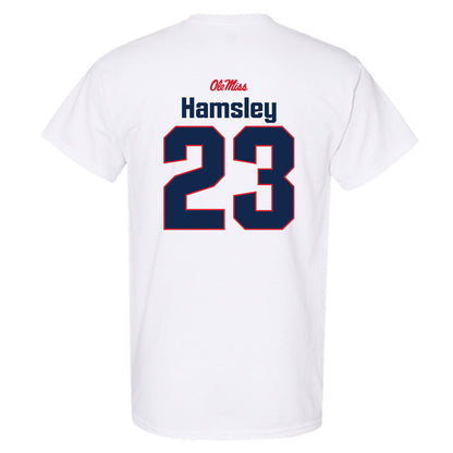 Ole Miss - NCAA Football : George Hamsley - Classic Shersey T-Shirt-1