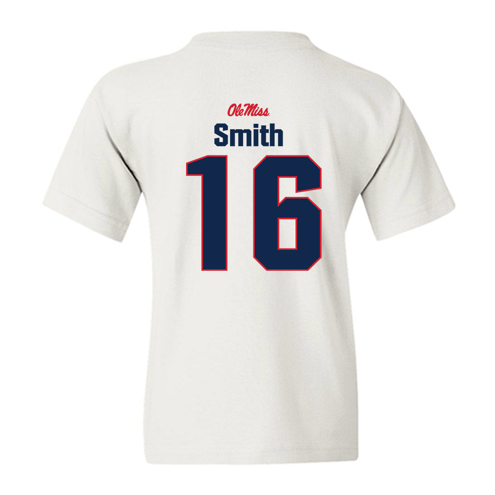 Ole Miss - NCAA Football : Maealiuaki Smith - Classic Shersey Youth T-Shirt-1