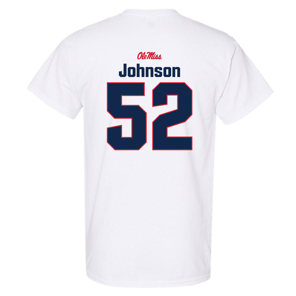 Ole Miss - NCAA Football : Cooper Johnson - Classic Shersey T-Shirt-1