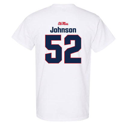 Ole Miss - NCAA Football : Cooper Johnson - Classic Shersey T-Shirt-1