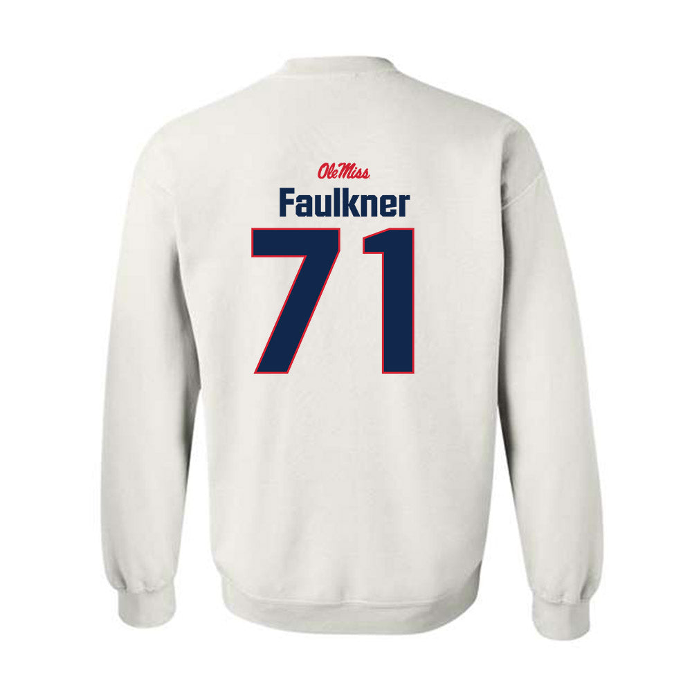 Ole Miss - NCAA Football : Emanuel Faulkner - Classic Shersey Crewneck Sweatshirt-1