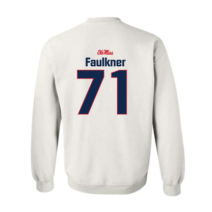 Ole Miss - NCAA Football : Emanuel Faulkner - Classic Shersey Crewneck Sweatshirt-1