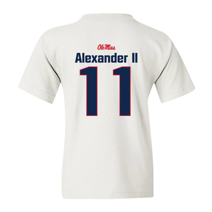 Ole Miss - NCAA Football : Hilton Deuce Alexander II - Classic Shersey Youth T-Shirt-1