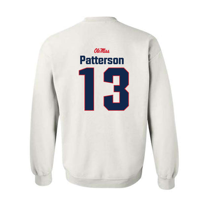 Ole Miss - NCAA Football : Jack Patterson - Classic Shersey Crewneck Sweatshirt-1