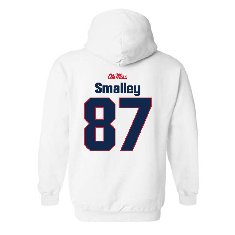 Ole Miss - NCAA Football : Wyatt Smalley - Classic Shersey Hooded Sweatshirt-1