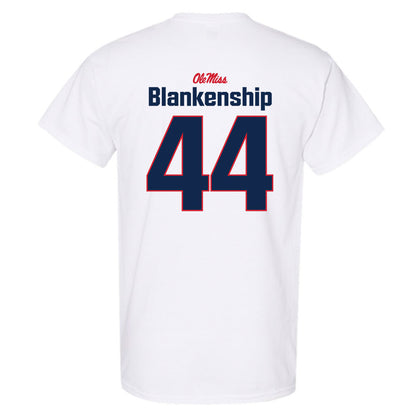 Ole Miss - NCAA Football : Caleb Blankenship - Classic Shersey T-Shirt-1