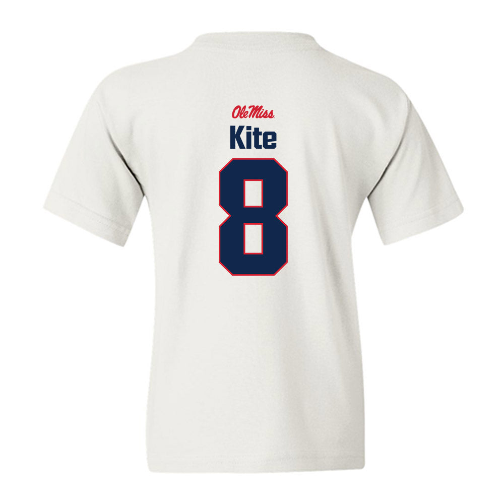 Ole Miss - NCAA Football : Antonio Kite - Classic Shersey Youth T-Shirt-1