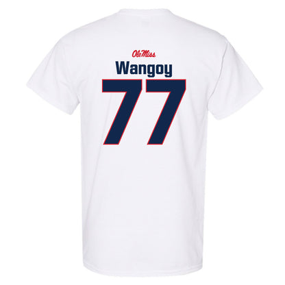 Ole Miss - NCAA Football : Enoch Wangoy - Classic Shersey T-Shirt-1