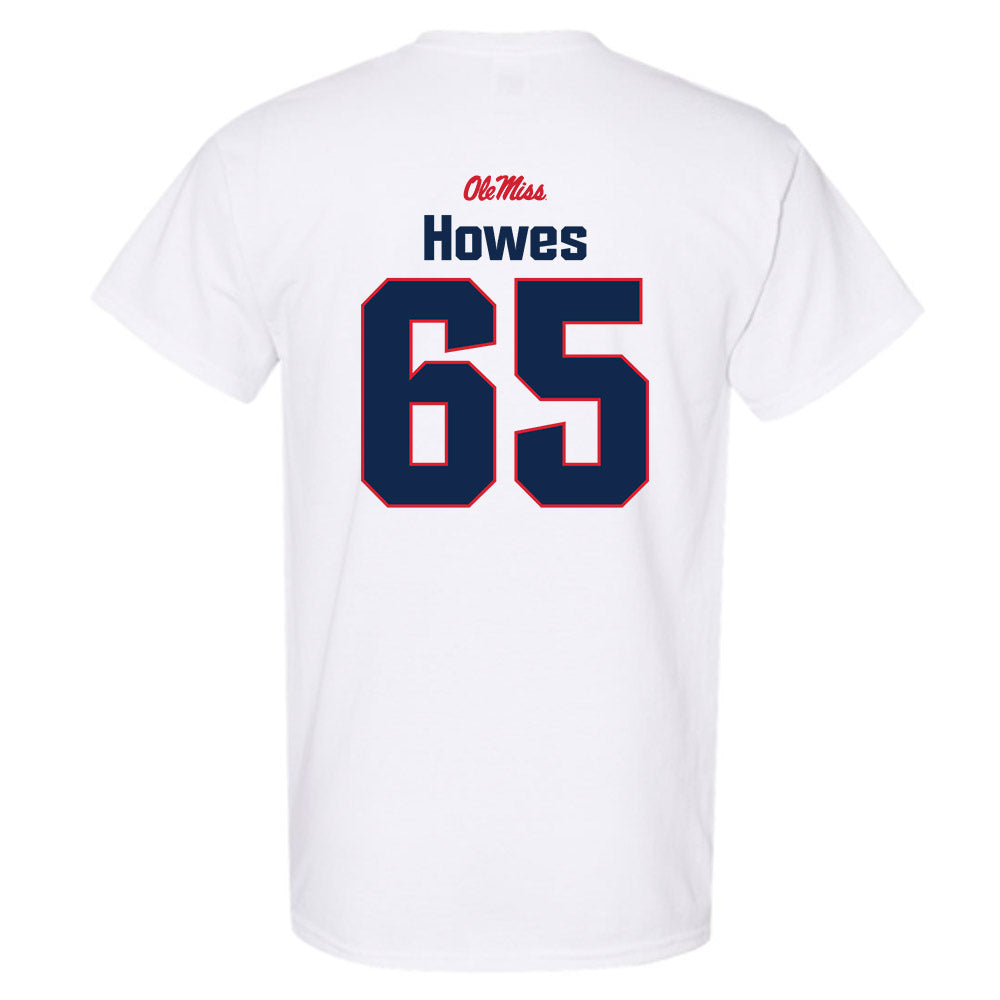 Ole Miss - NCAA Football : Connor Howes - Classic Shersey T-Shirt-1