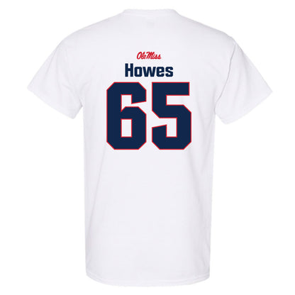 Ole Miss - NCAA Football : Connor Howes - Classic Shersey T-Shirt-1