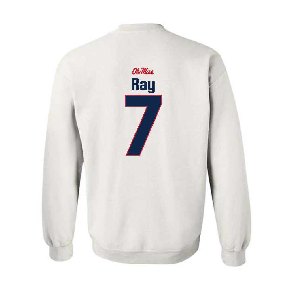Ole Miss - NCAA Football : Traylon Ray - Classic Shersey Crewneck Sweatshirt-1