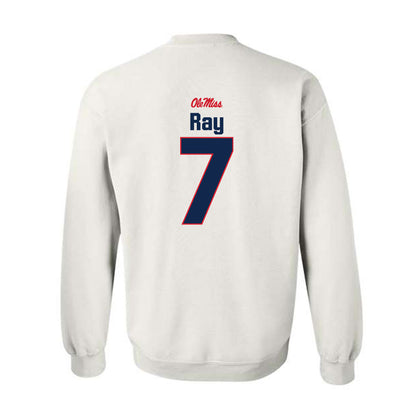 Ole Miss - NCAA Football : Traylon Ray - Classic Shersey Crewneck Sweatshirt-1
