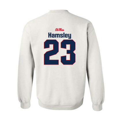 Ole Miss - NCAA Football : George Hamsley - Classic Shersey Crewneck Sweatshirt-1