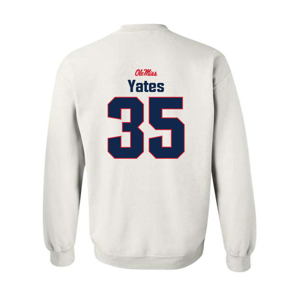 Ole Miss - NCAA Football : Damarius Yates - Classic Shersey Crewneck Sweatshirt-1
