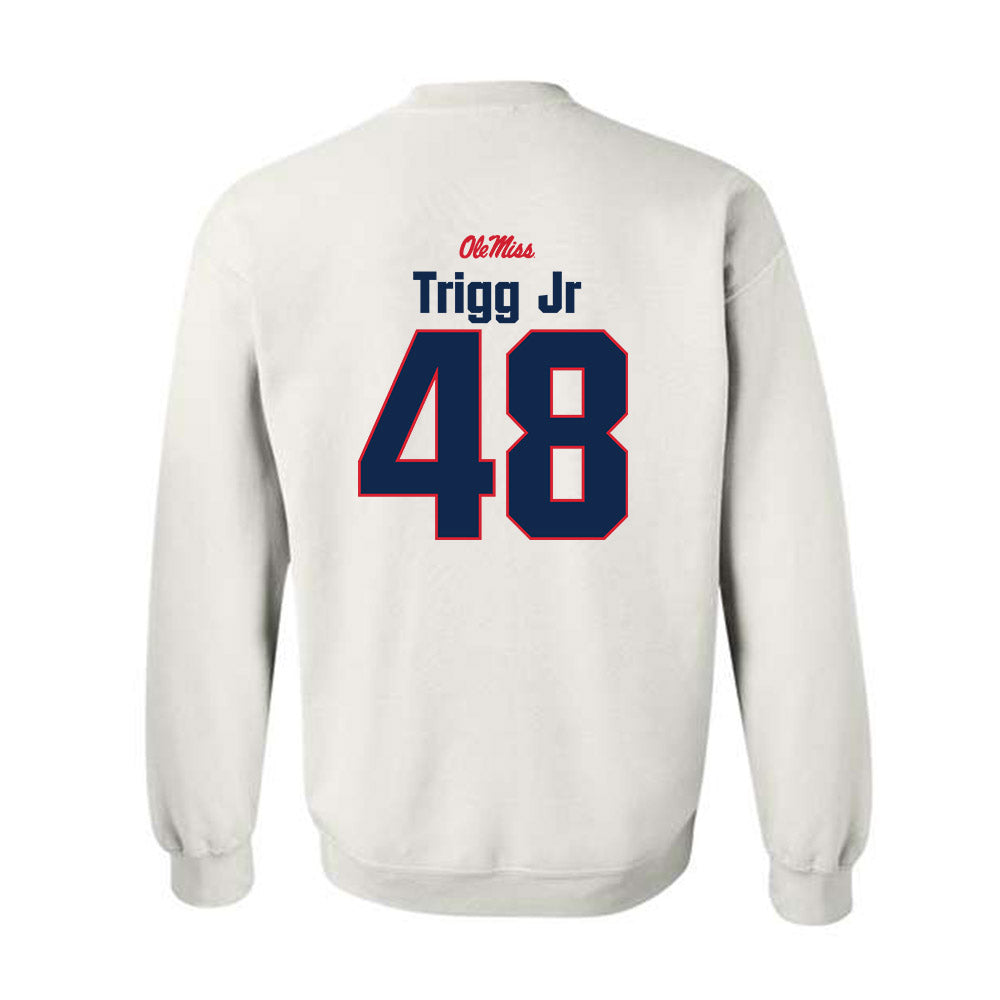 Ole Miss - NCAA Football : Mark Trigg Jr - Classic Shersey Crewneck Sweatshirt-1