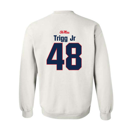 Ole Miss - NCAA Football : Mark Trigg Jr - Classic Shersey Crewneck Sweatshirt-1