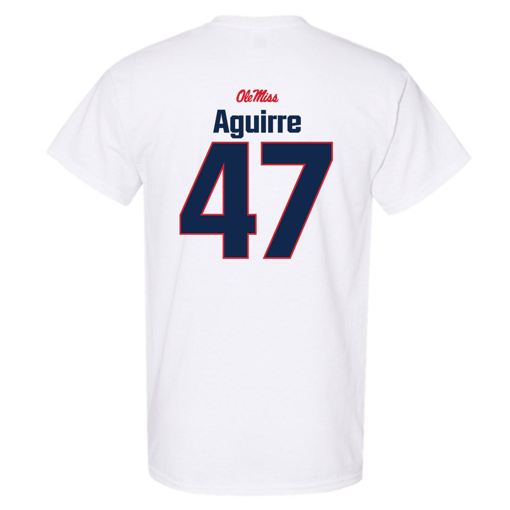 Ole Miss - NCAA Football : Anthony Aguirre - Classic Shersey T-Shirt-1