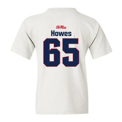 Ole Miss - NCAA Football : Connor Howes - Classic Shersey Youth T-Shirt-1
