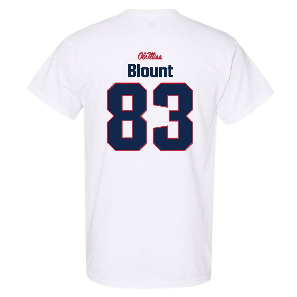 Ole Miss - NCAA Football : Levi Blount - Classic Shersey T-Shirt-1